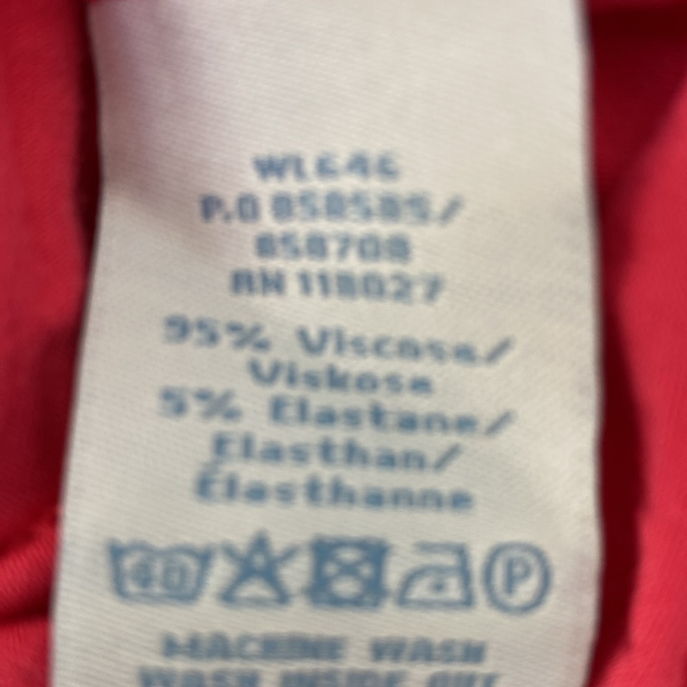 Pretty coral Boden jersey top - New - Picture 4 of 4